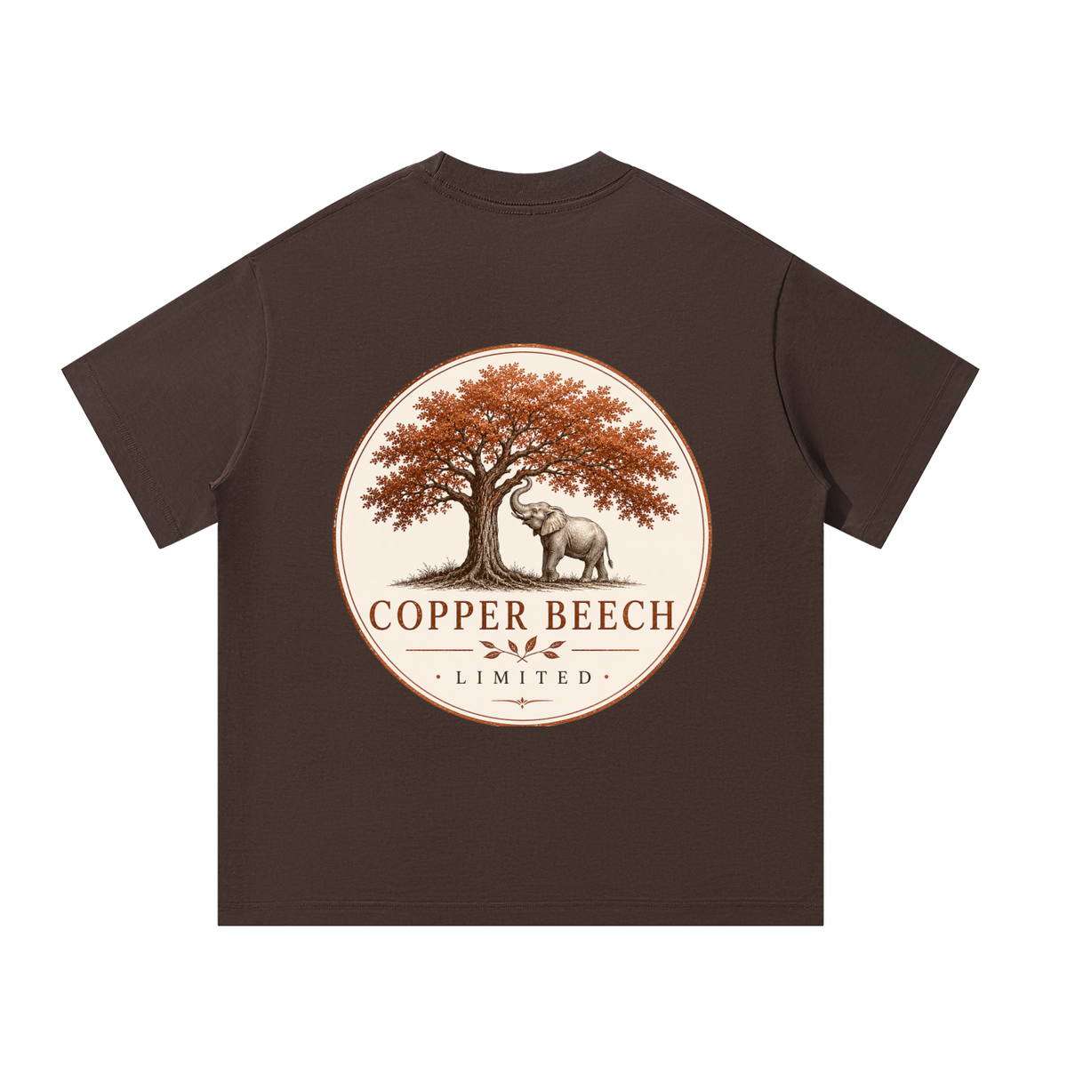 Copper Beech Unisex Oversized Tee