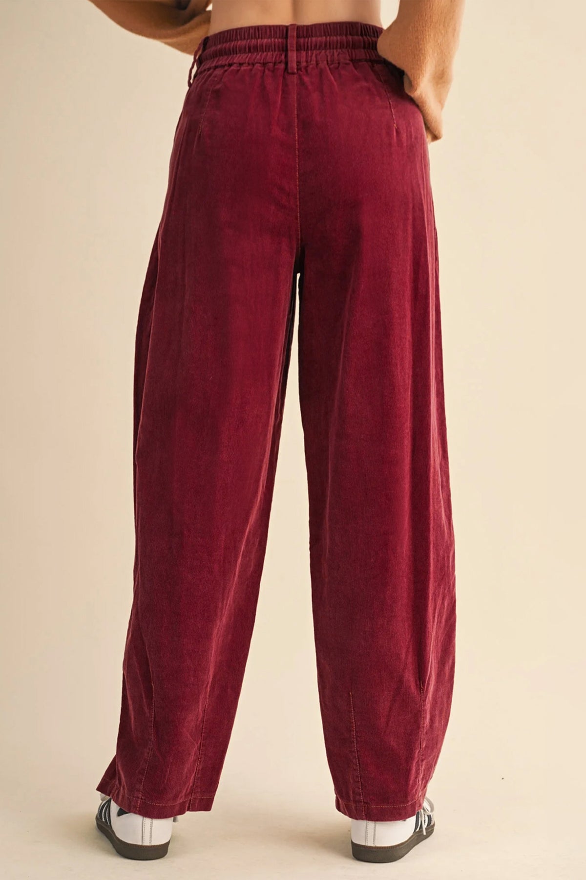 Corduroy Casual Drawstring Pants