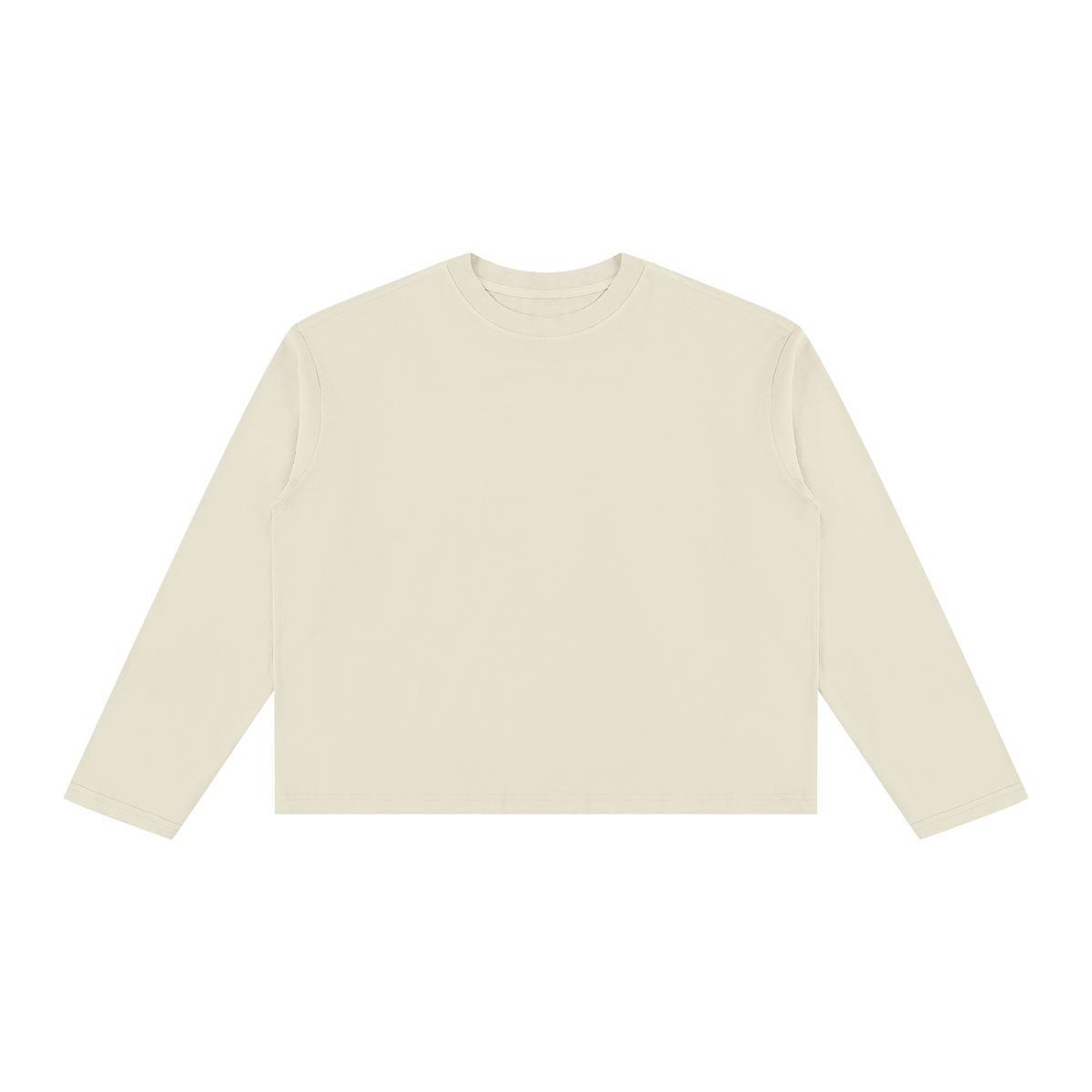 Unisex Vintage Wash Long Sleeve Boxy T-Shirt
