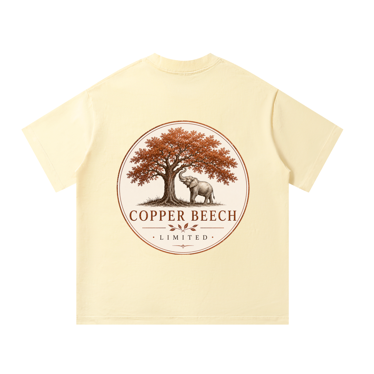 Copper Beech Unisex Oversized Tee