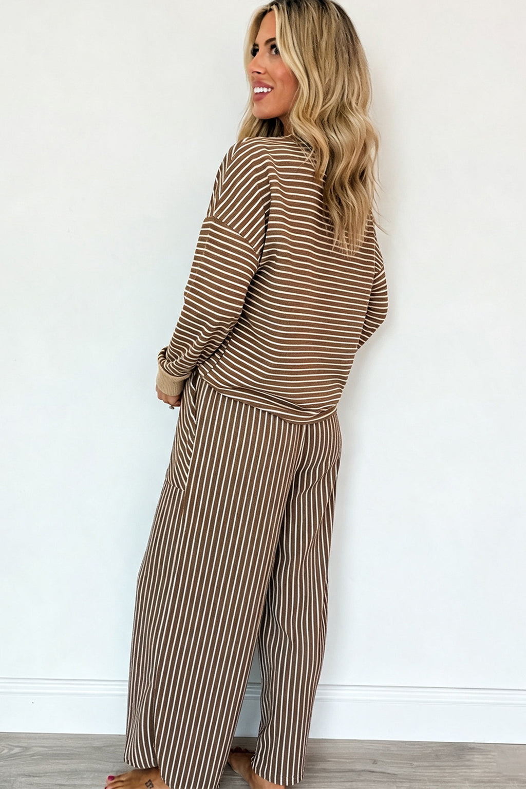 Cozy Striped 2-piece Set