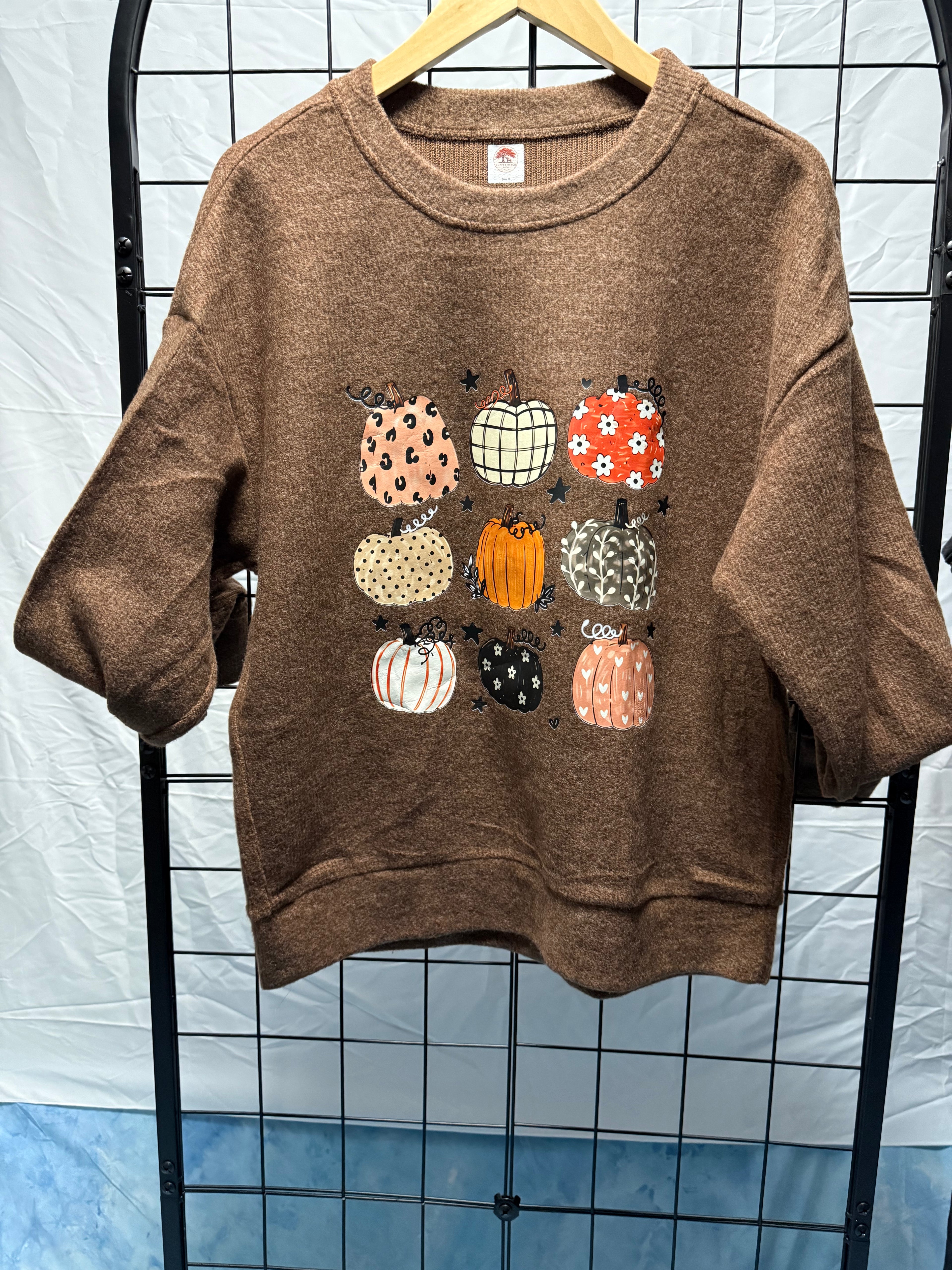 Pumpkin Sweaters: Fancy or Country? You Choose!