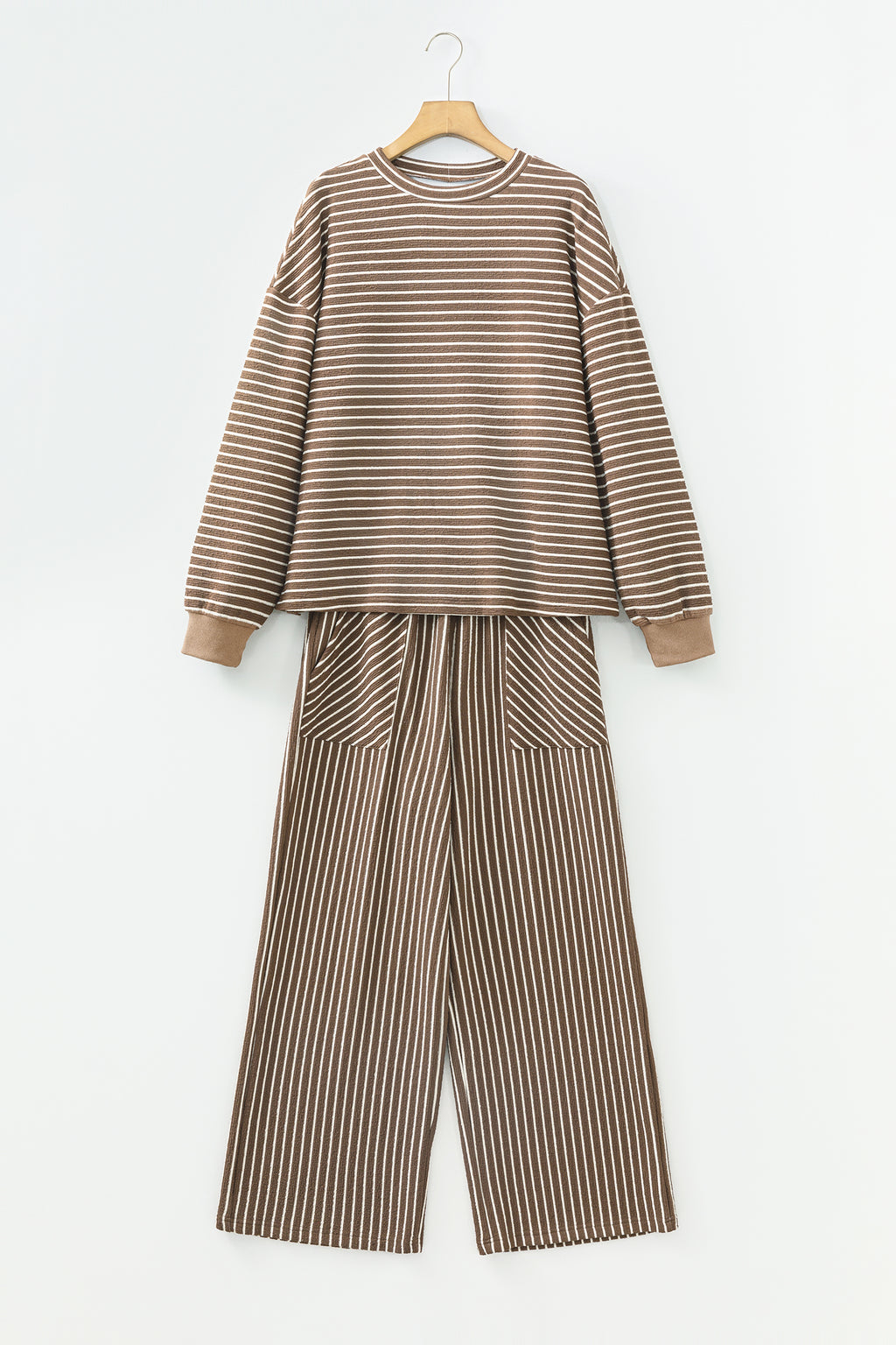 Cozy Striped 2-piece Set