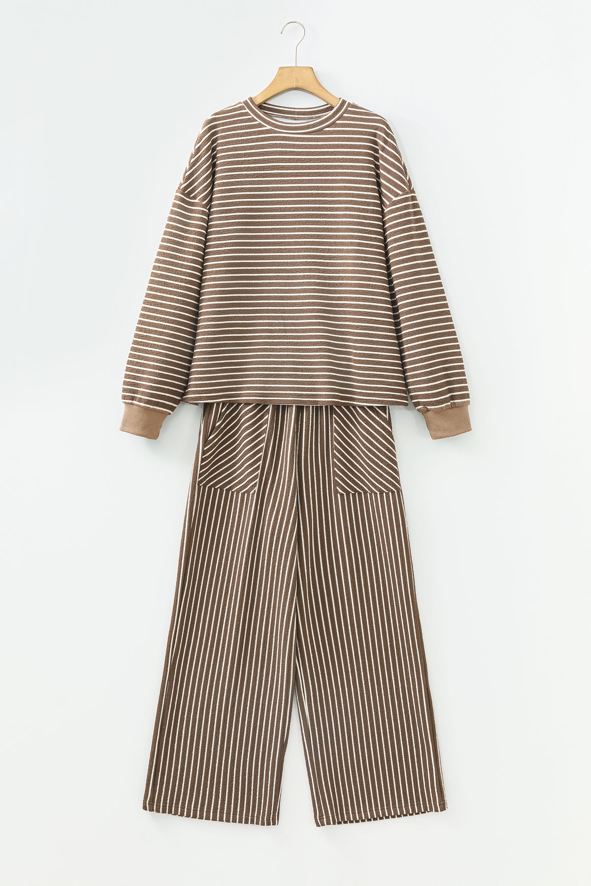 Cozy Striped 2-piece Set