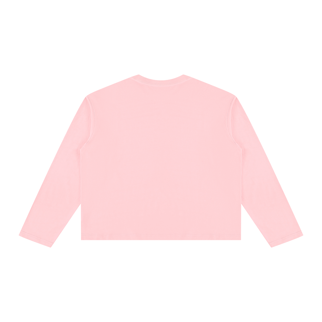 Unisex Vintage Wash Long Sleeve Boxy T-Shirt