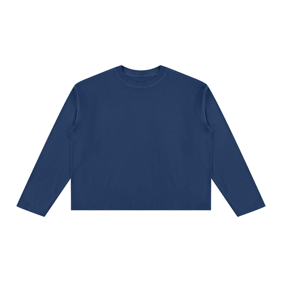 Unisex Vintage Wash Long Sleeve Boxy T-Shirt