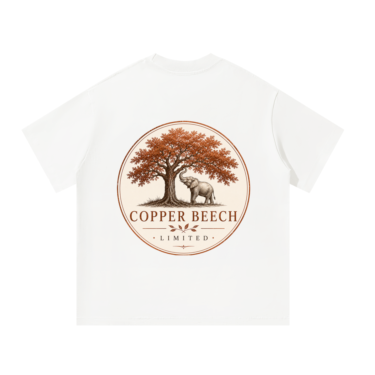 Copper Beech Unisex Oversized Tee
