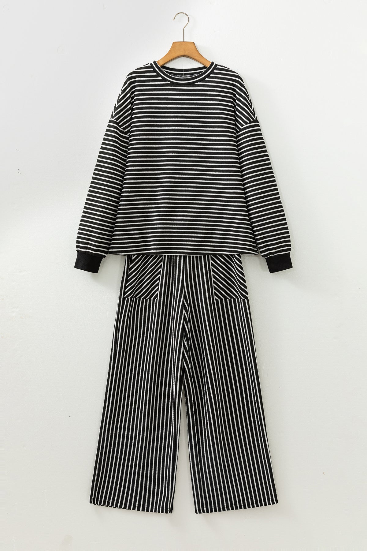 Cozy Striped 2-piece Set